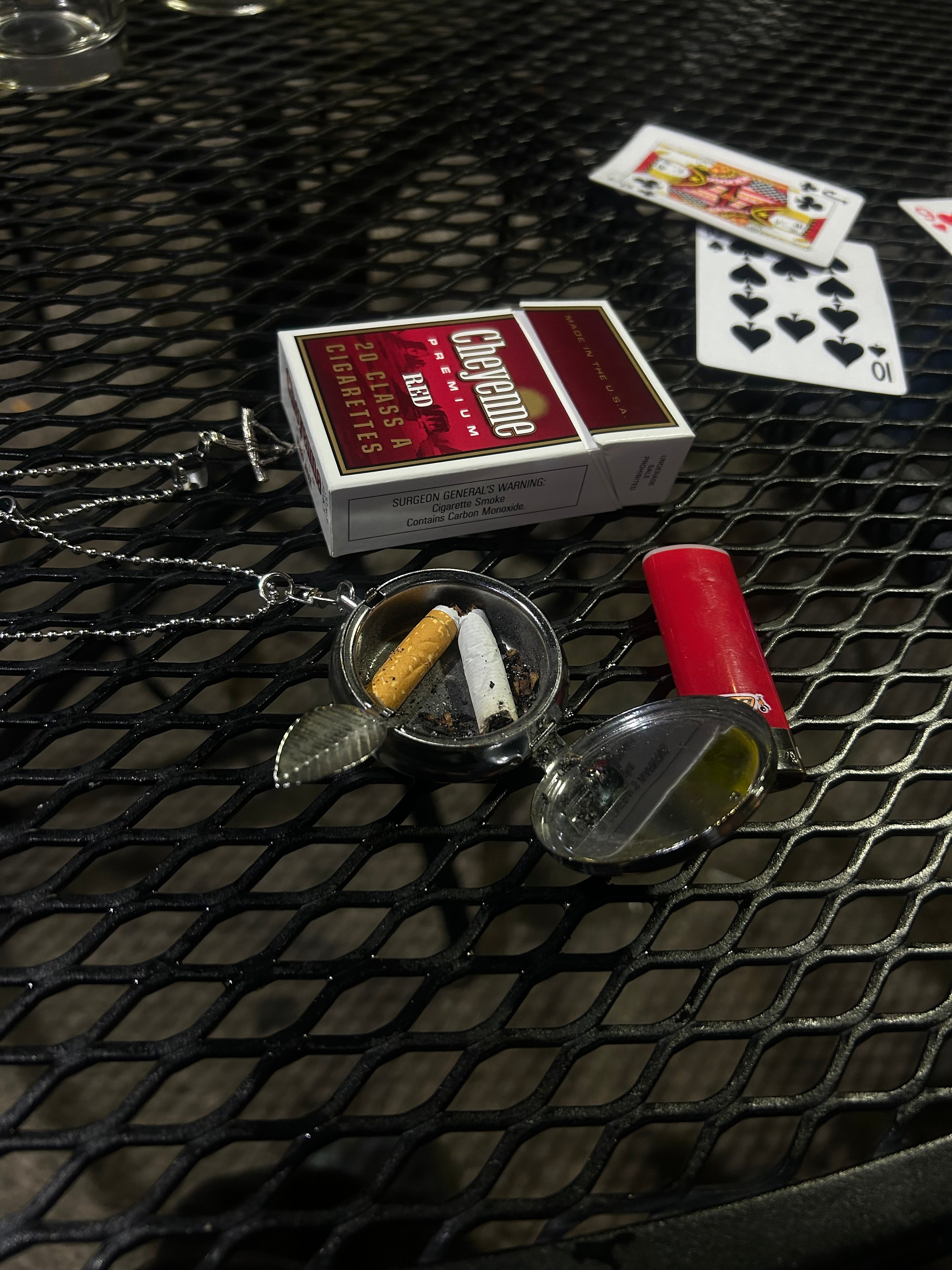 ASH TRAY NECKLACE